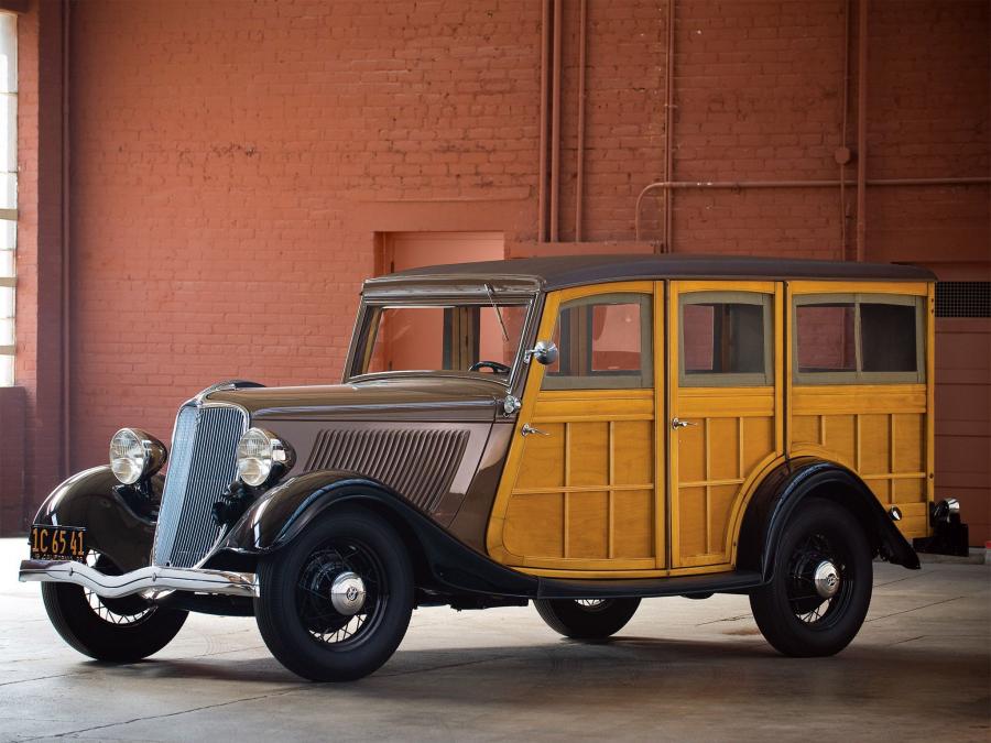  Ford V8 DeLuxe Station Wagon 1933 года  (фото 26 из 47)